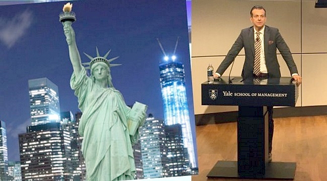 Yale'de konuşan Ekonomist Murat Sağman Amerikalı yatırımcıları davet etti