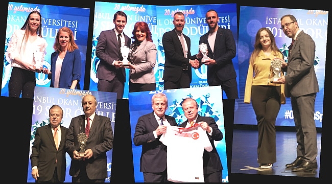 2. İstanbul Okan Üniversitesi "2019 Spor Ödülleri" sahiplerini buldu