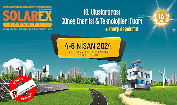 SolarEX İstanbul 4-6 Nisan 2024 tarihlerinde 16.kez kapılarını açıyor.