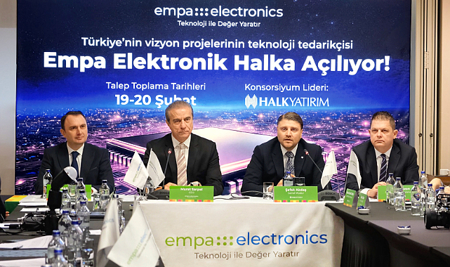 Empa Elektronik halka arz oluyor Talep toplama tarihleri 19-20 Şubat