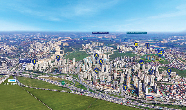 İhlas Gayrimenkul'ün Ispartakule'deki yeni projesi Bizim Evler 12 satışa çıktı