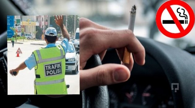 Araçta sigara içene 153 TL ceza başladı