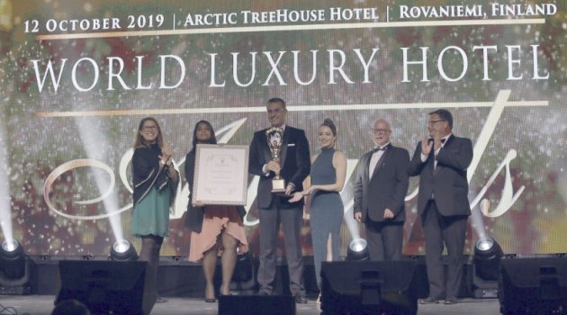 Lüks Özel Plaj Resort dalında, 2019 World Luxury Hotel Awards Mandarin Oriental'e