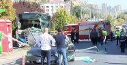 Ankara’da halk otobüsü durağa daldı! Ölü ve yaralılar var!